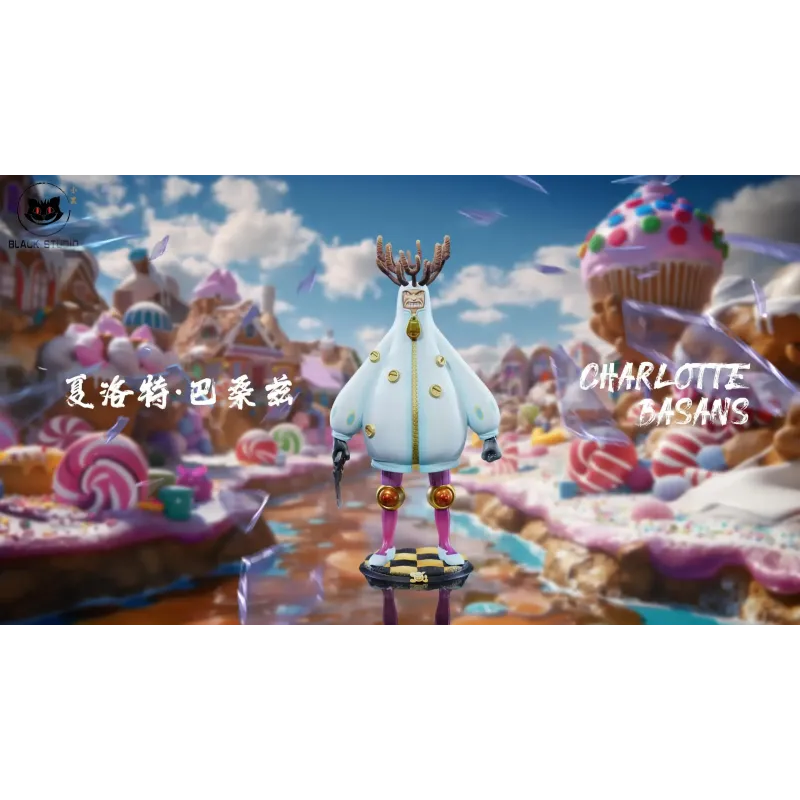 One Piece Big Mom Pirates Collection Basans & Prim Black Studio