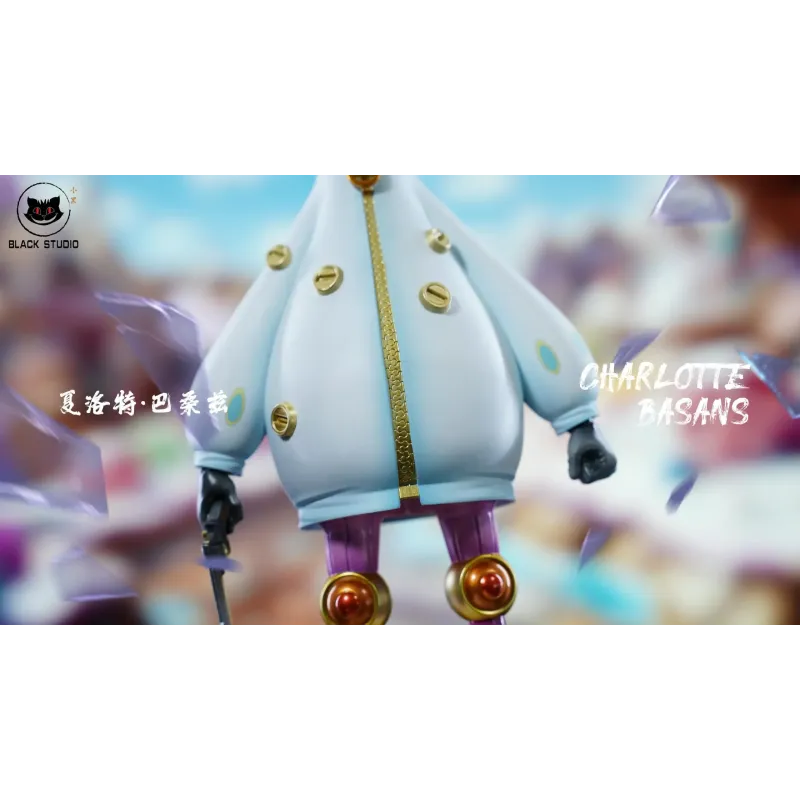 One Piece Big Mom Pirates Collection Basans & Prim Black Studio