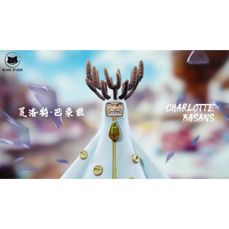 One Piece Big Mom Pirates Collection Basans & Prim Black Studio