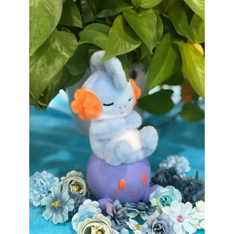 Pokémon Plush Handmade Sleep Series Mudkip Zhu Yi Wan Jia Studio