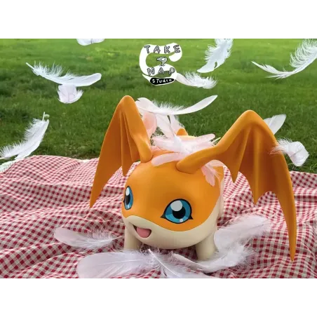 Digimon Life-Size Patamon Take A Nap Studio