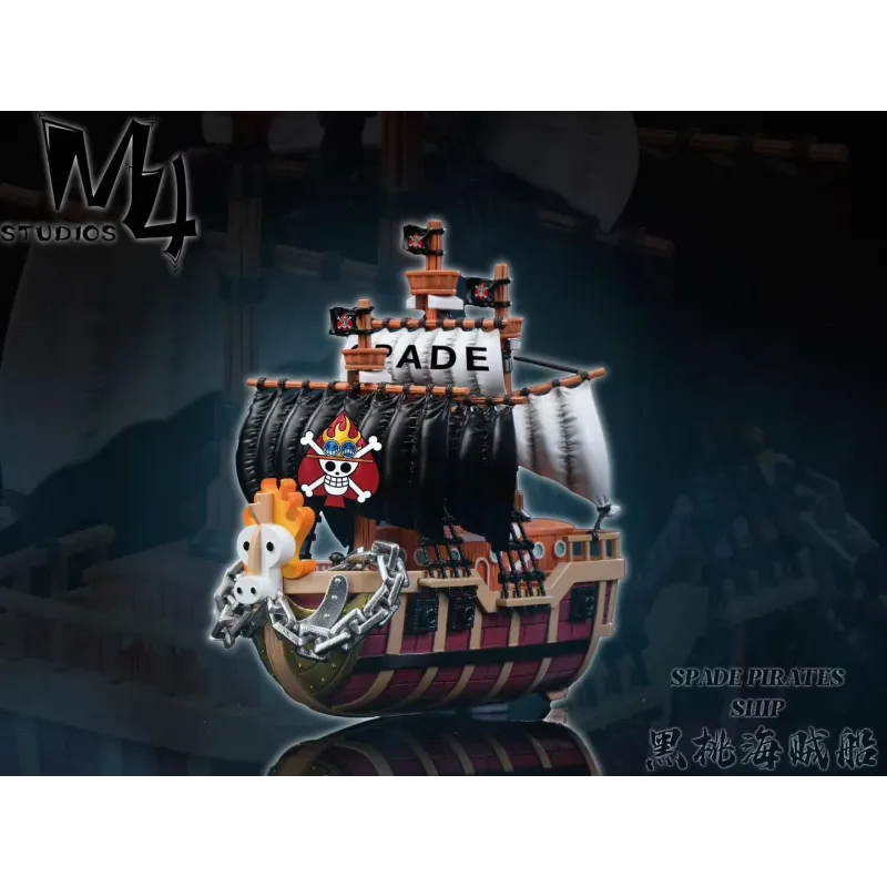 One Piece Spade Pirates Ship WCF M4 Studio