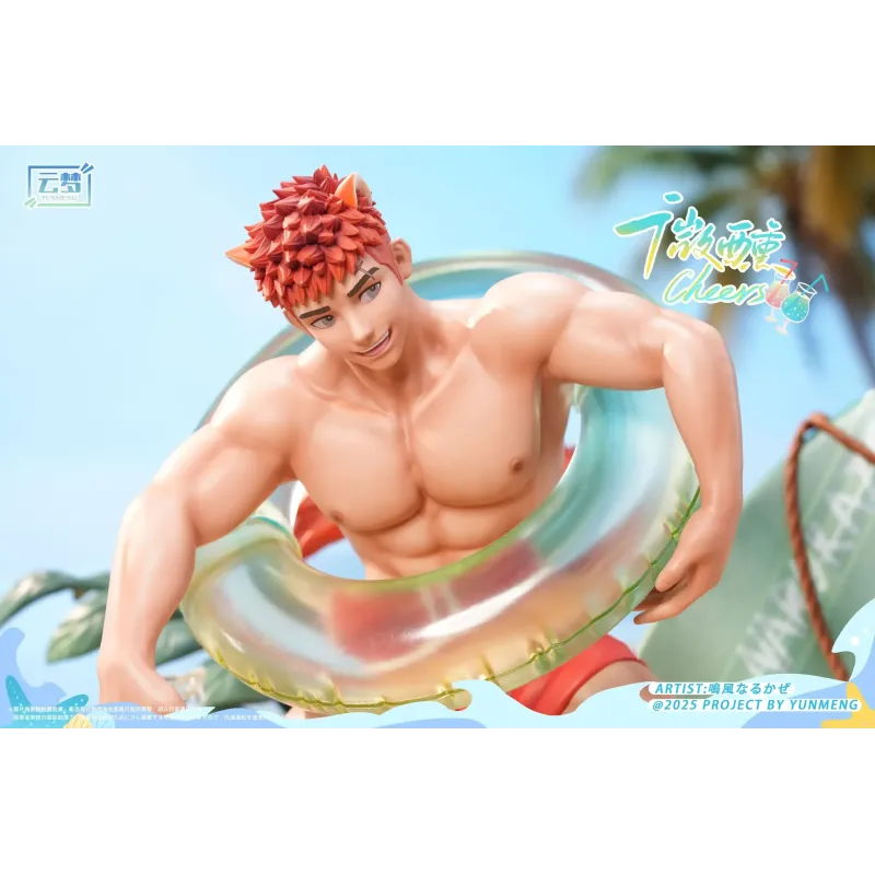 Original Character Wasabi to soak up the sun, sand, sea and cacti YUNMENG Studio