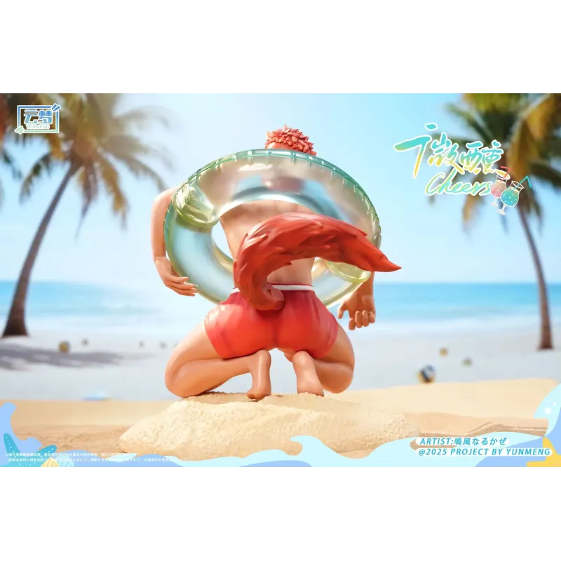 Original Character Wasabi to soak up the sun, sand, sea and cacti YUNMENG Studio