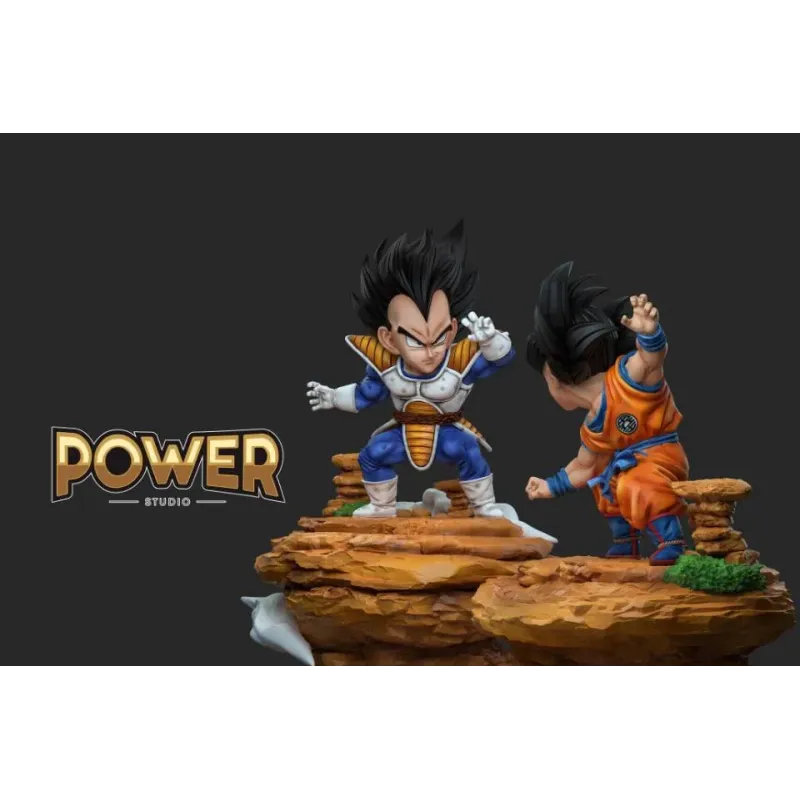 Dragon Ball Z Anniversary Goku & Vegeta Battle Ready WCF Power Studio