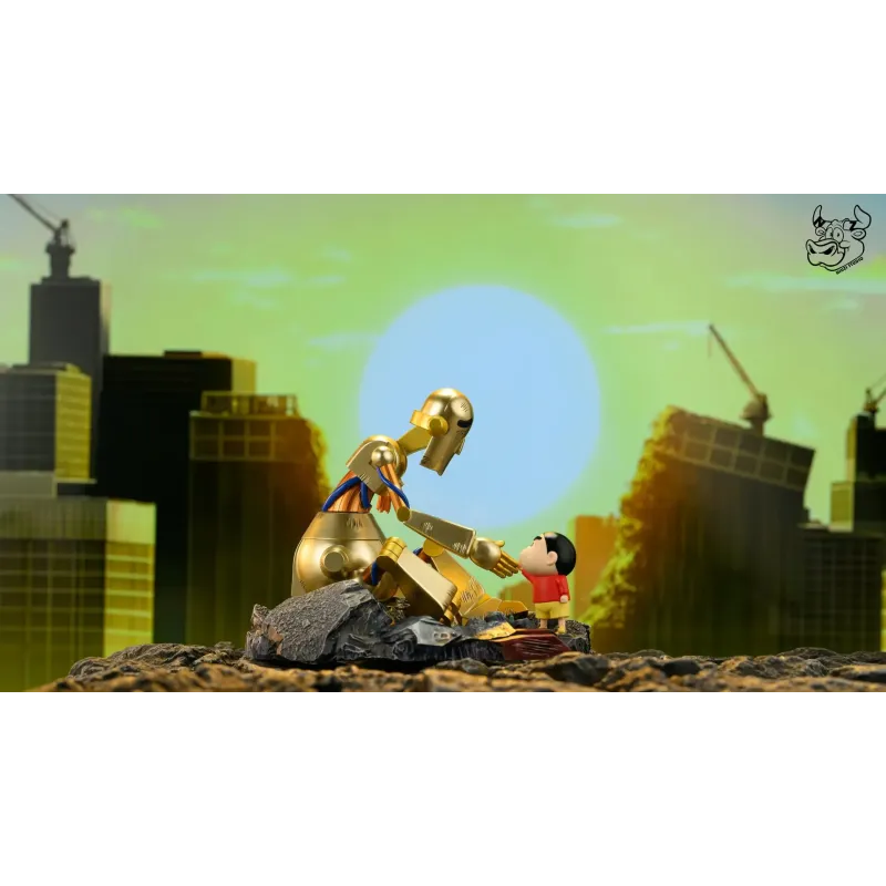Crayon Shin-chan Robo Dad and Shin-chan NIUZI Studio