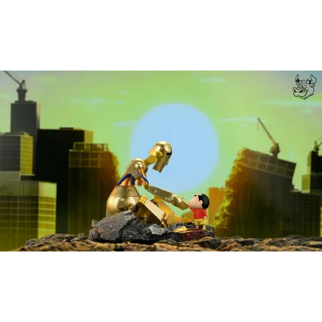 Crayon Shin-chan Robo Dad and Shin-chan NIUZI Studio