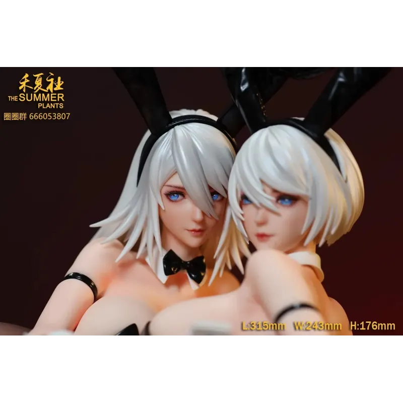 NieR:Automata Bunny Girl A2 & 2B THE SUMMER PLANTS Studio