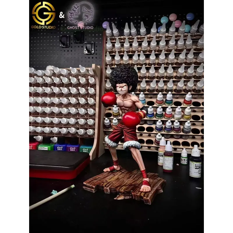 One Piece Afro Luffy Gold Studio