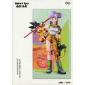 Dragon Ball Title page 40th Anniversary Series 02 Bulma & Goku Infinite Studio
