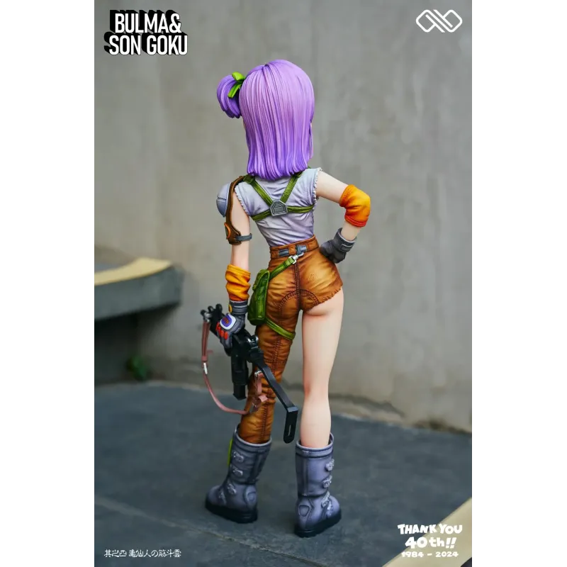 Dragon Ball Title page 40th Anniversary Series 02 Bulma & Goku Infinite Studio