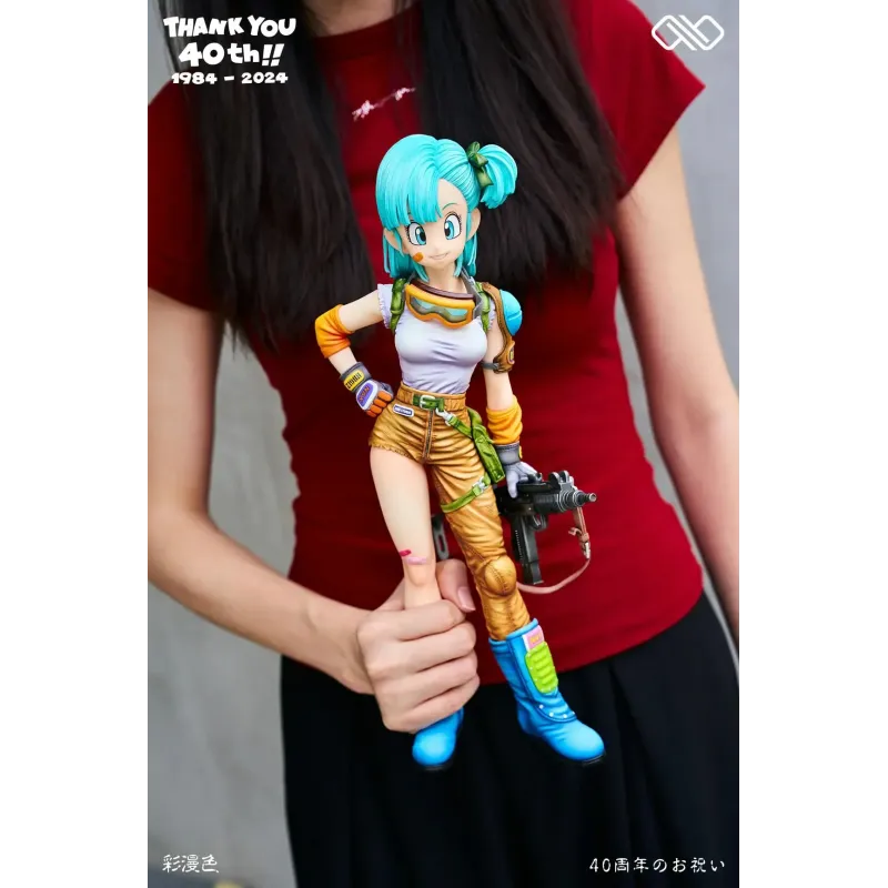 Dragon Ball Title page 40th Anniversary Series 02 Bulma & Goku Infinite Studio