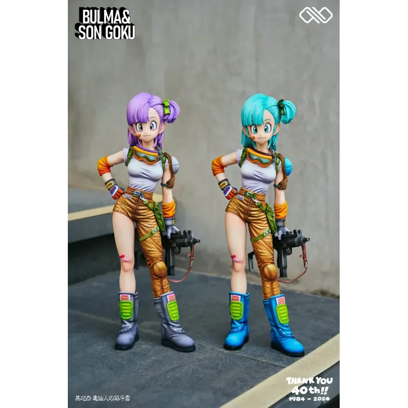 Dragon Ball Title page 40th Anniversary Series 02 Bulma & Goku Infinite Studio