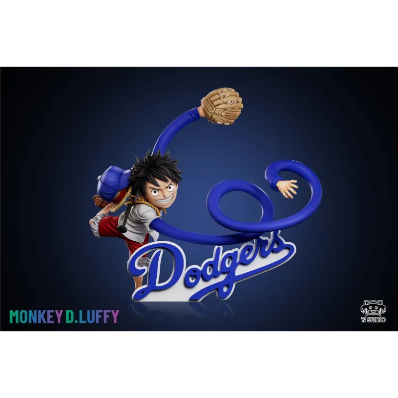 One Piece Plaque Series 03 LAD Dodge Luffy Baseball WCF YZ Studio