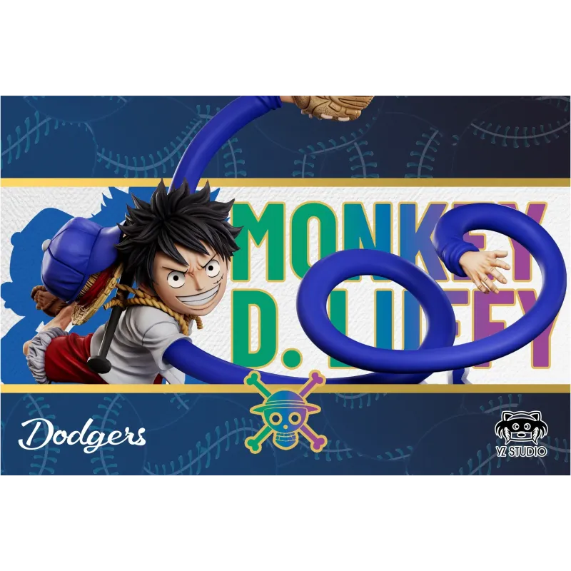 One Piece Plaque Series 03 LAD Dodge Luffy Baseball WCF YZ Studio
