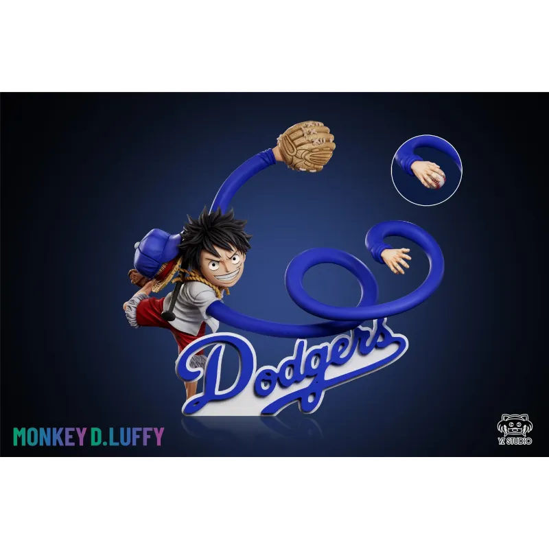 One Piece Plaque Series 03 LAD Dodge Luffy Baseball WCF YZ Studio