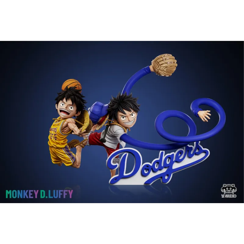 One Piece Plaque Series 03 LAD Dodge Luffy Baseball WCF YZ Studio
