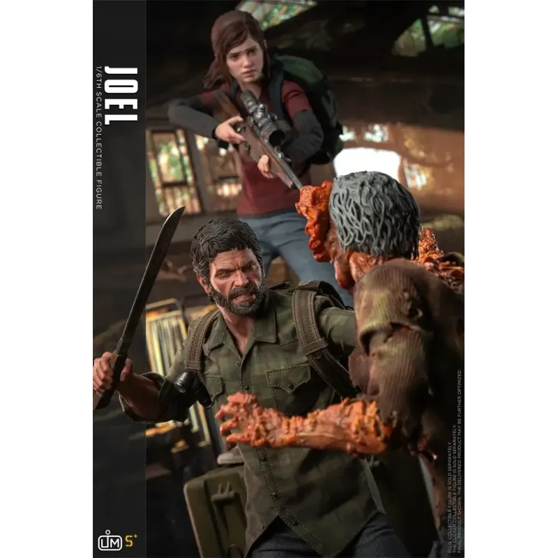 The Last of Us Joel & Ellie & Clicker LimToys