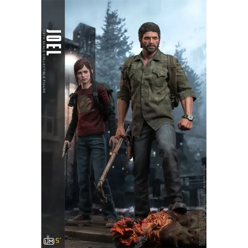 The Last of Us Joel & Ellie & Clicker LimToys