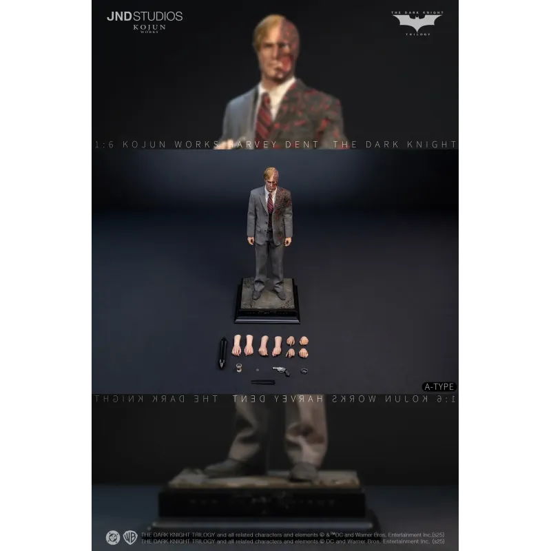 DC The Dark Knight Harvey Dent & Two-Face JND Studios