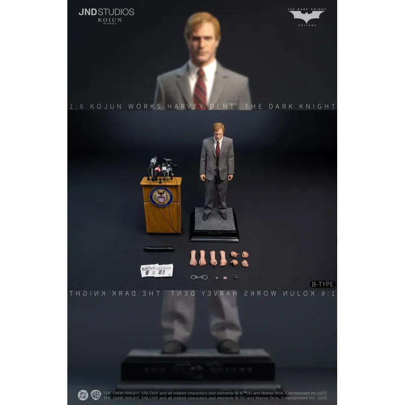 DC The Dark Knight Harvey Dent & Two-Face JND Studios