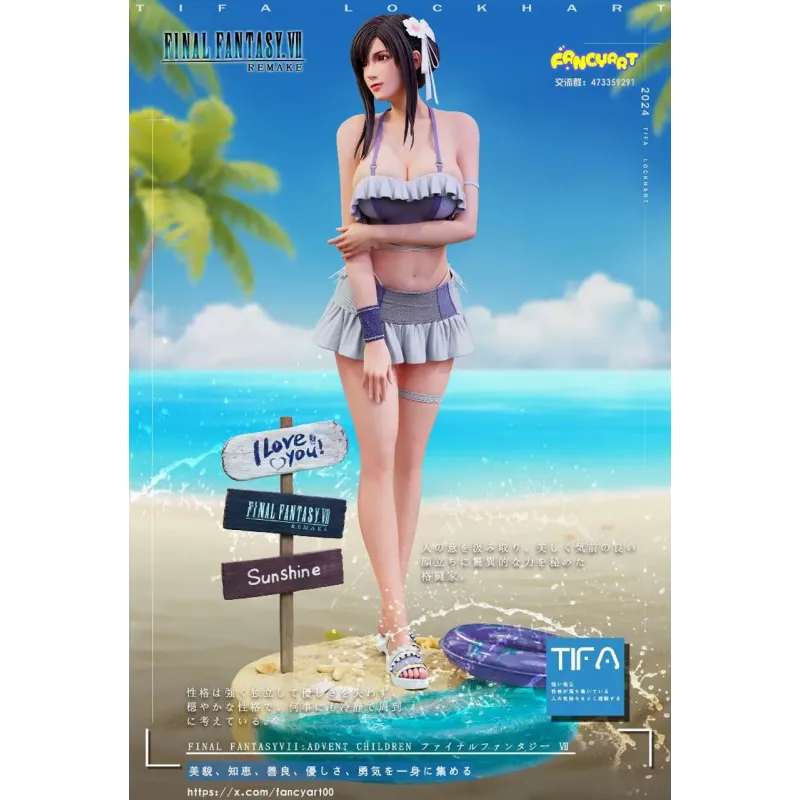 Final Fantasy Bikini Tifa Fancy art Studio