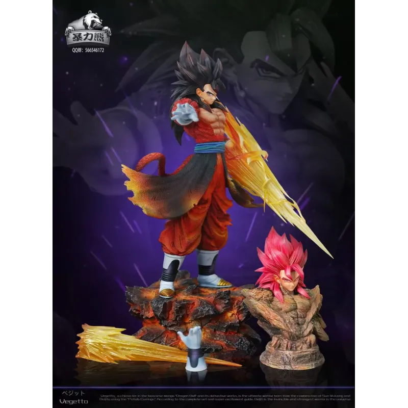 Dragon Ball Heroes Vegetto SSJ4 Violent Bear Studio