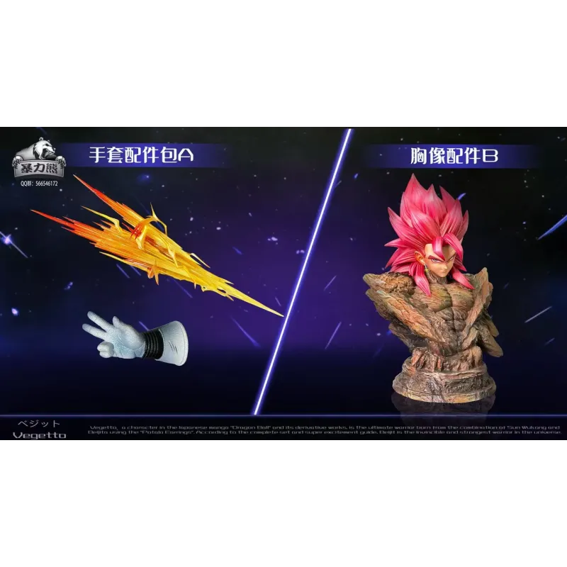 Dragon Ball Heroes Vegetto SSJ4 Violent Bear Studio