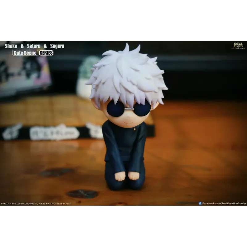 Jujutsu Kaisen Chibi Scene Series 05 Trio Gojo & Geto & Shoko Real Creation Studio