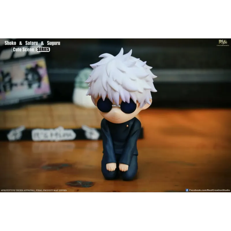 Jujutsu Kaisen Chibi Scene Series 05 Trio Gojo & Geto & Shoko Real Creation Studio