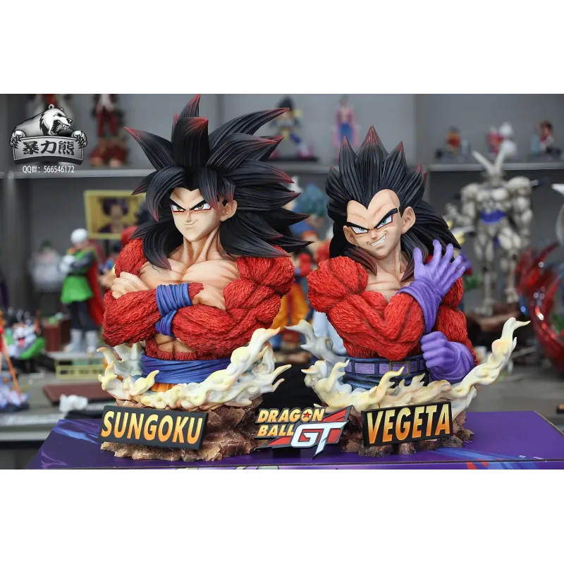 Dragon Ball GT Goku SSJ4 Bust Violent Bear Studio