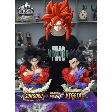 Dragon Ball GT Goku SSJ4 Bust Violent Bear Studio