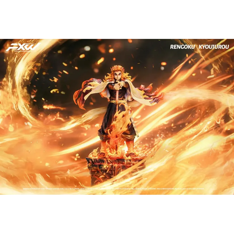 Kimetsu no Yaiba Flame Hashira Rengoku Kyojuro FXW Studio