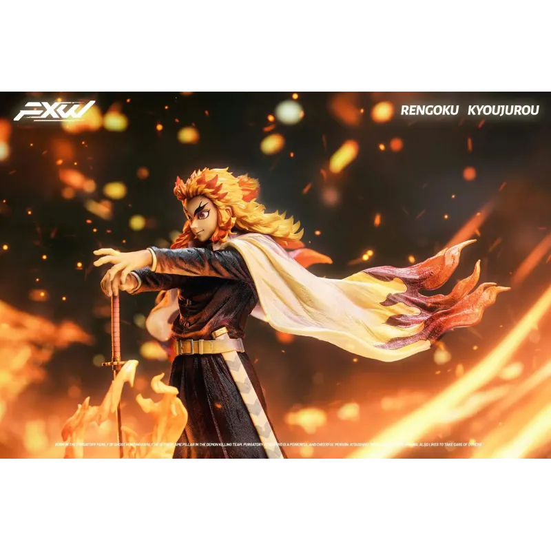 Kimetsu no Yaiba Flame Hashira Rengoku Kyojuro FXW Studio