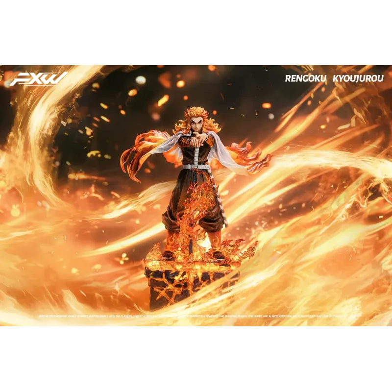 Kimetsu no Yaiba Flame Hashira Rengoku Kyojuro FXW Studio