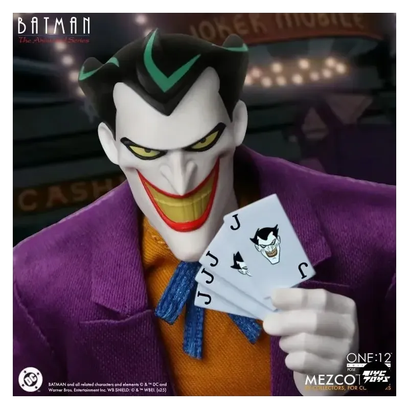 DC Animated Batman Joker Mezco Studio