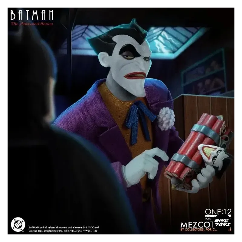 DC Animated Batman Joker Mezco Studio