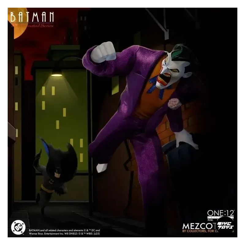 DC Animated Batman Joker Mezco Studio