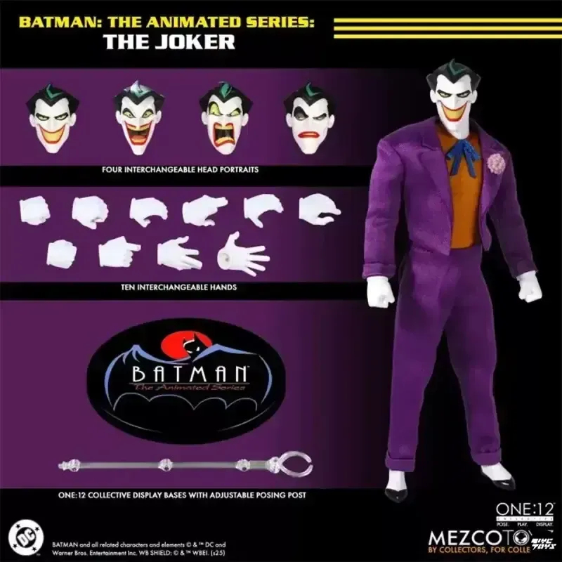 DC Animated Batman Joker Mezco Studio