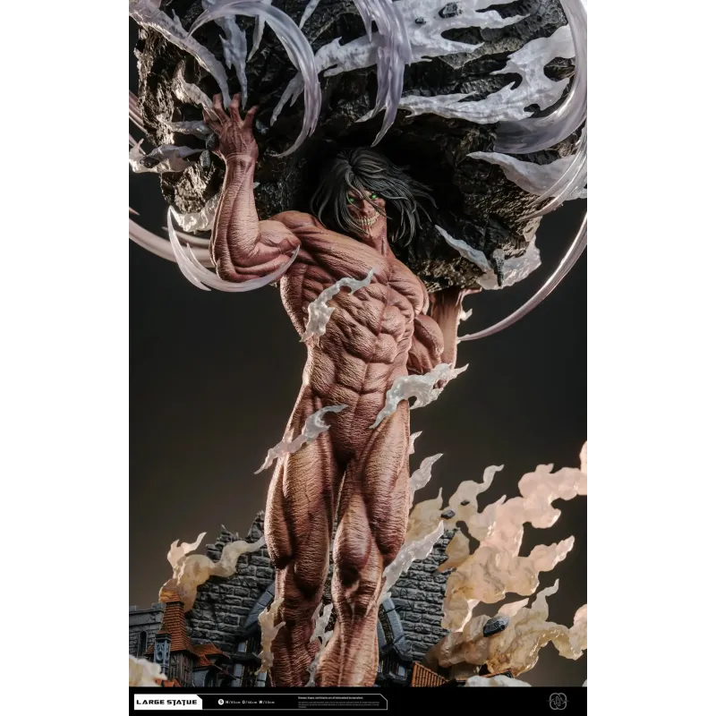 Attack on Titan Eren Blocks the Gate Hertz Studio