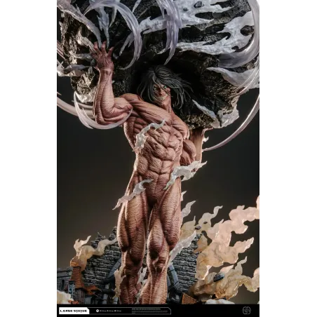 Attack on Titan Eren Blocks the Gate Hertz Studio