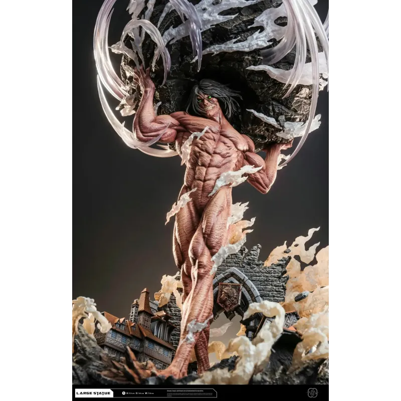 Attack on Titan Eren Blocks the Gate Hertz Studio