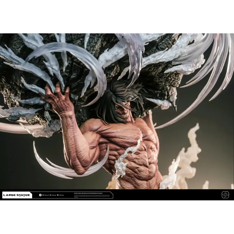 Attack on Titan Eren Blocks the Gate Hertz Studio