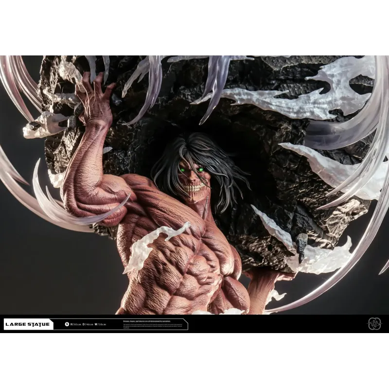 Attack on Titan Eren Blocks the Gate Hertz Studio
