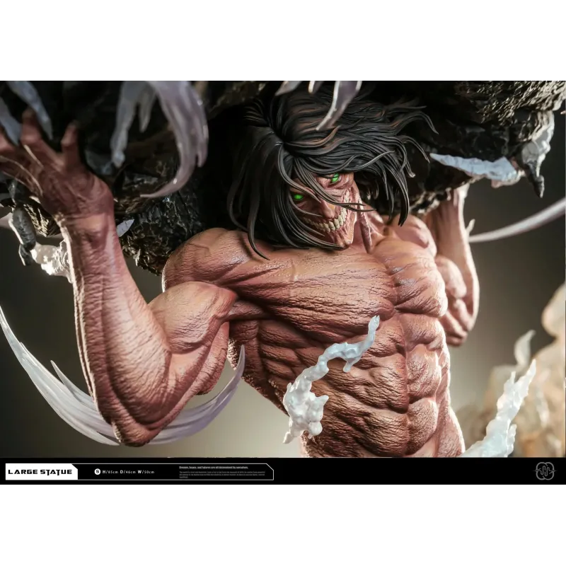 Attack on Titan Eren Blocks the Gate Hertz Studio