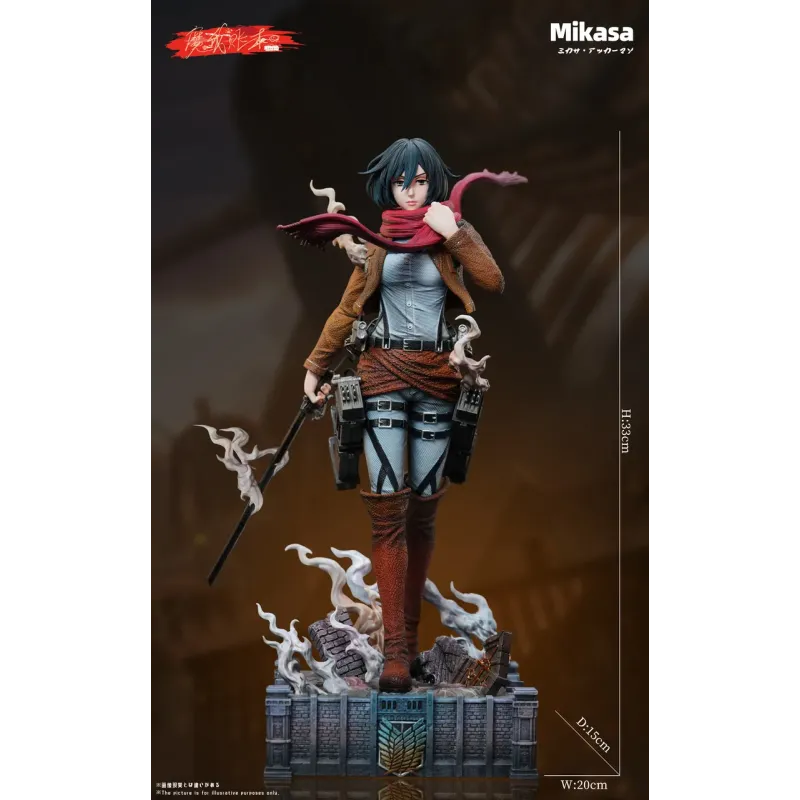 Attack on Titan Mikasa Ackerman MWZB Studio