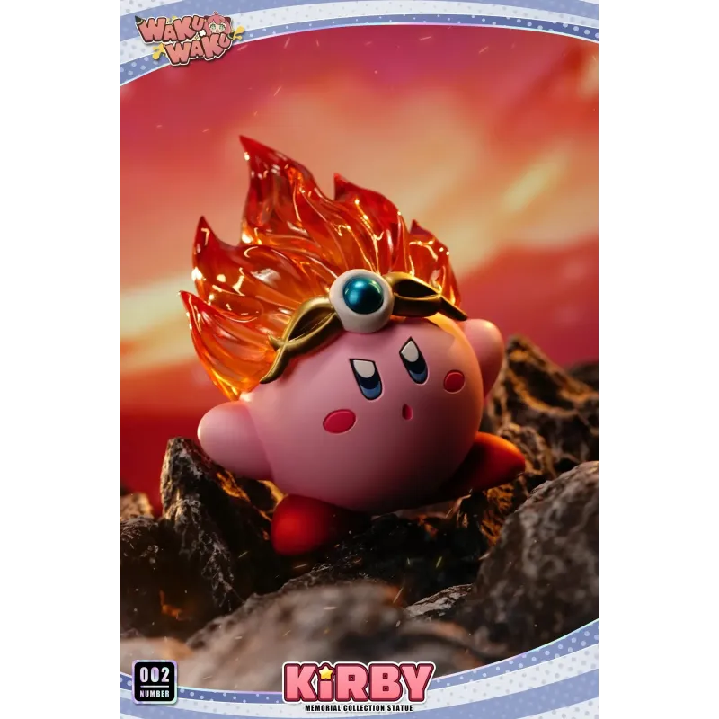 Kirby 02 Flame Kirby WakuWaku Studio