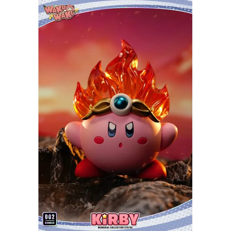 Kirby 02 Flame Kirby WakuWaku Studio