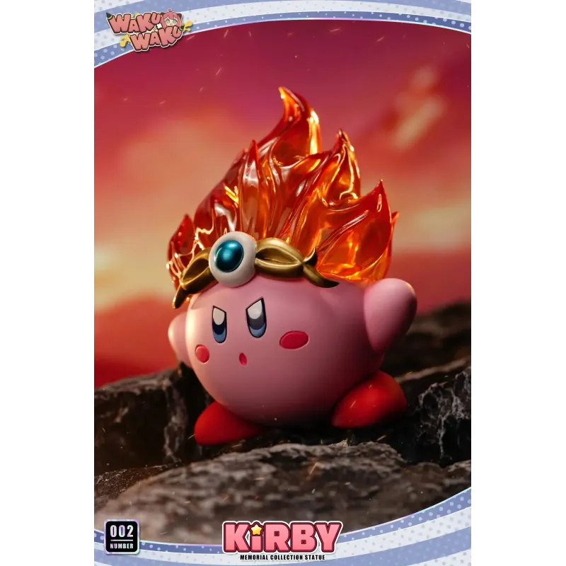 Kirby 02 Flame Kirby WakuWaku Studio