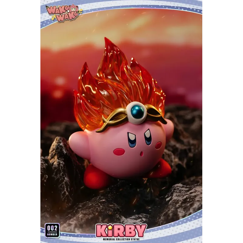 Kirby 02 Flame Kirby WakuWaku Studio